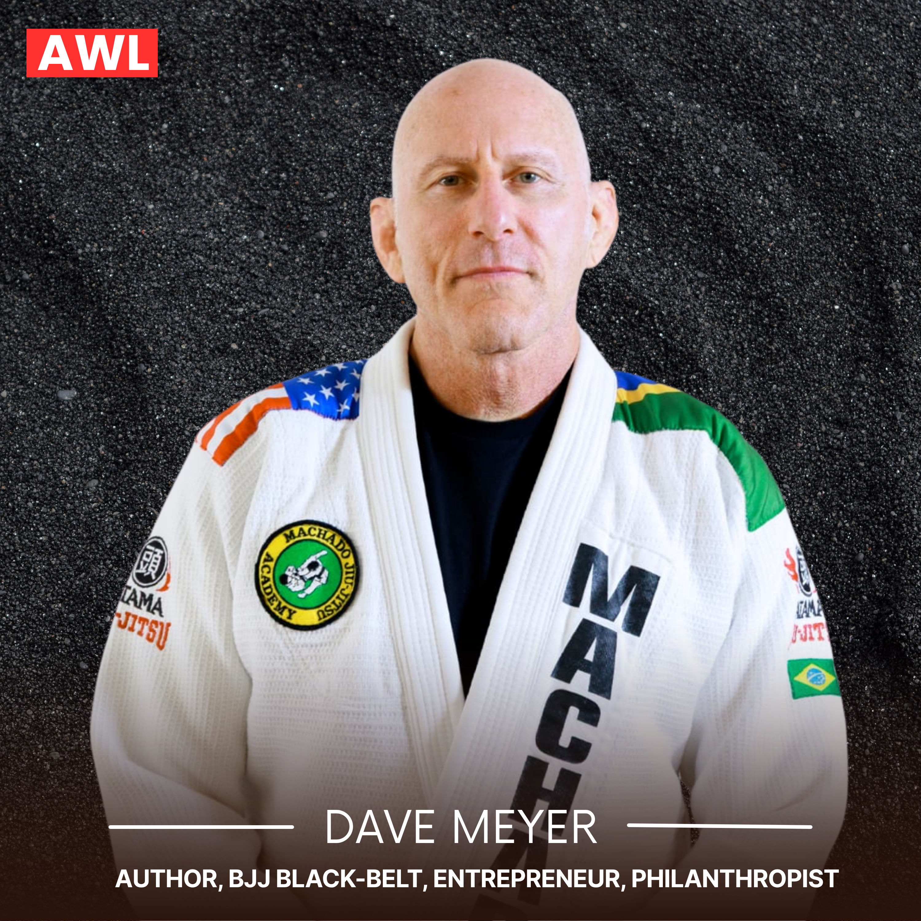 Dave Meyer in Brazilian Jiu Jitsu Gi
